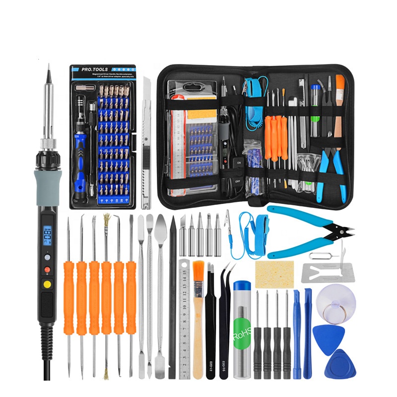 Soldering Iron Kit - Цифровой паяльник с дисплеем и набор