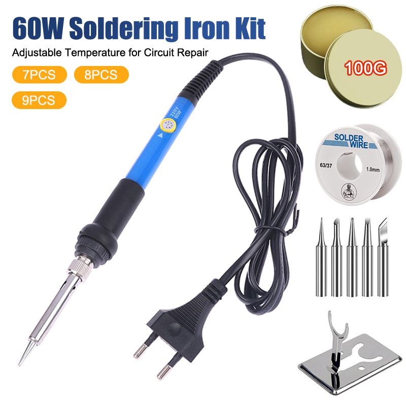 Soldering Iron Kit - Электрический паяльник с регулируемой температурой 220В