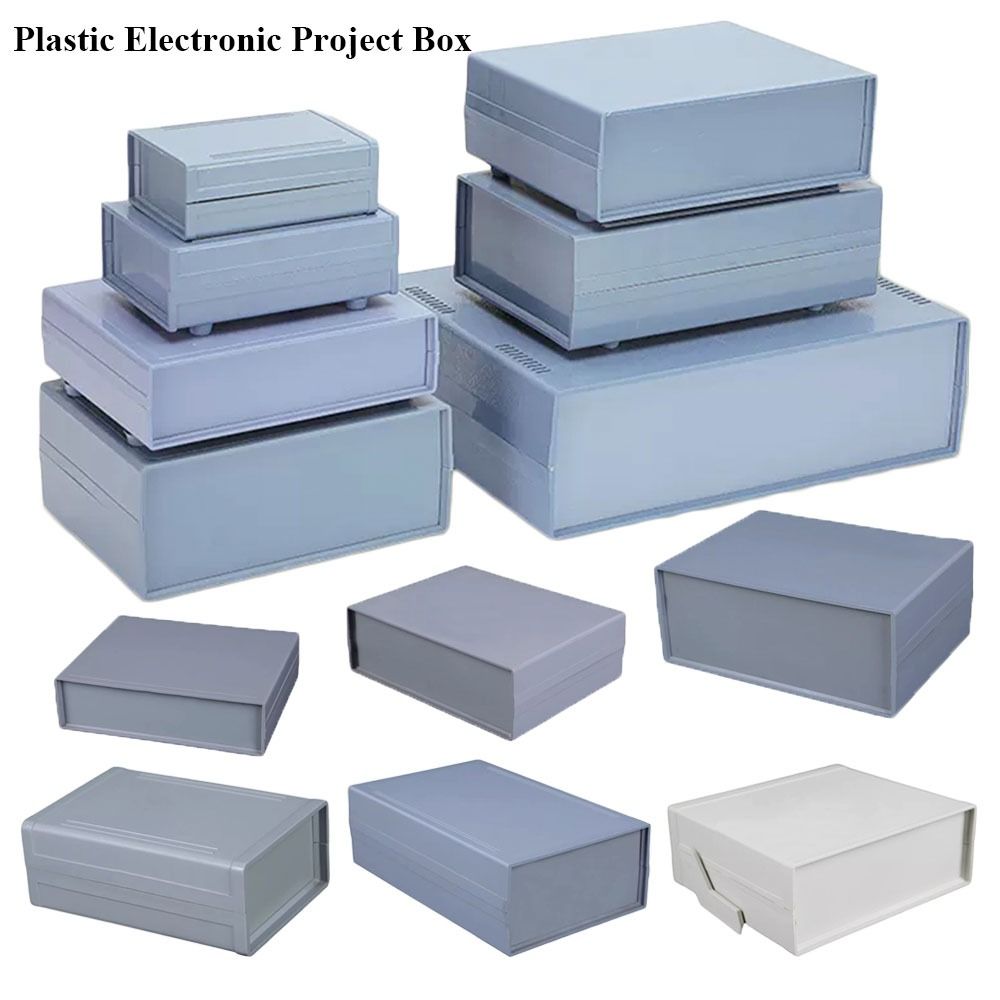 Diy Box Electronics Mall - Пластиковый водонепроницаемый серый корпус «сделай сам»