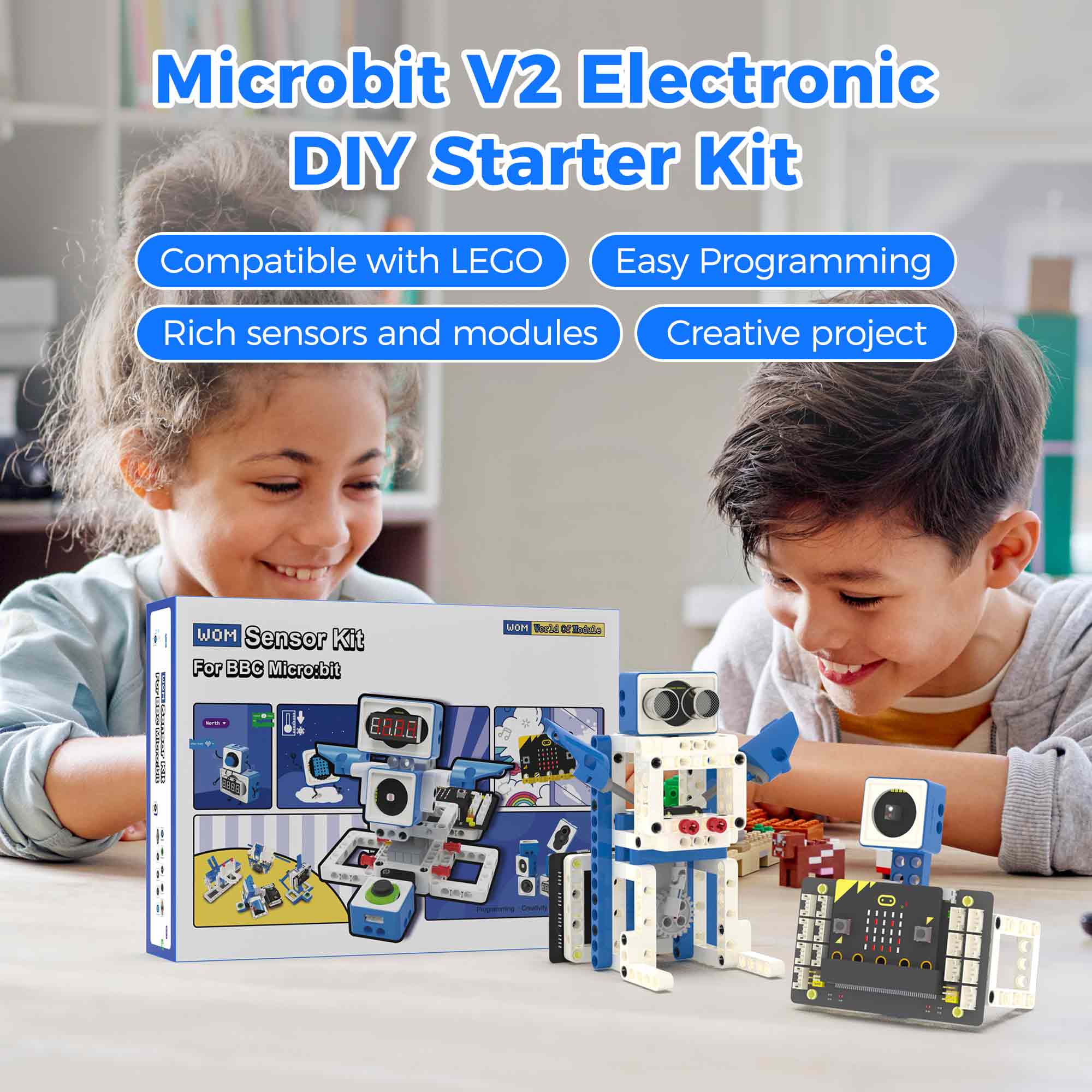 Diy Electronics Projects For Kids - Набор для сборки умного робота BBC
