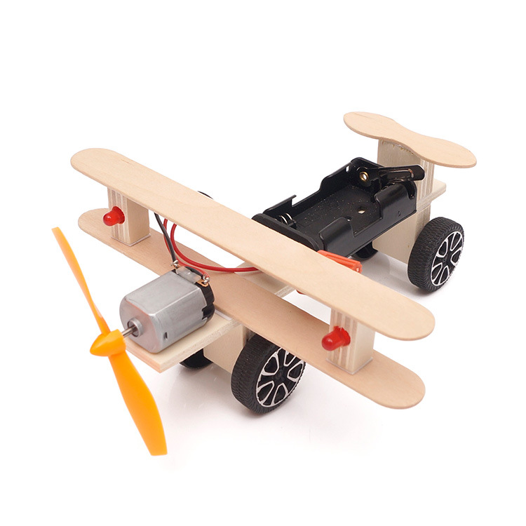 Diy Electronics Projects For Kids - DIY Kit Самолет Автомобиль Научный Эксперимент