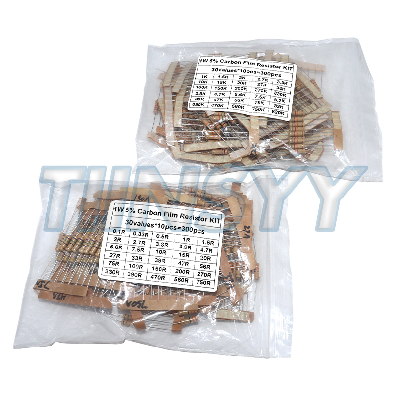 Diy Electronics Components Kit - Набор резисторов 300 шт., 1 Вт,