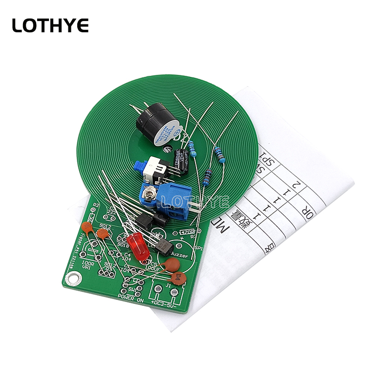 Diy Electronics Soldering Kit - Комплект металлоискателя постоянного тока 3 В-5