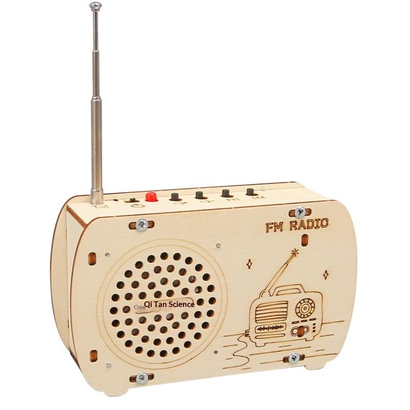 Diy Electronics Projects For Kids - Набор для сборки деревянного FM-радиоприемника своими