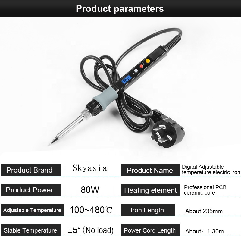 Цифровой паяльник с дисплеем и – обзор и цена Soldering Iron Kit