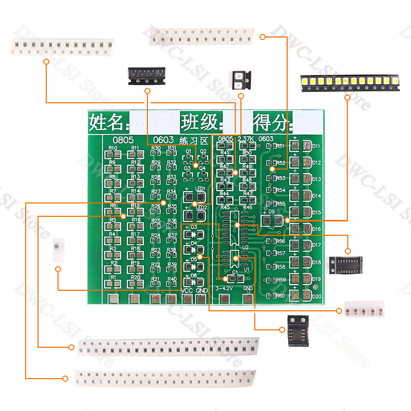 Классный комплект, компоненты  – обзор и цена Diy Electronics Components Kit