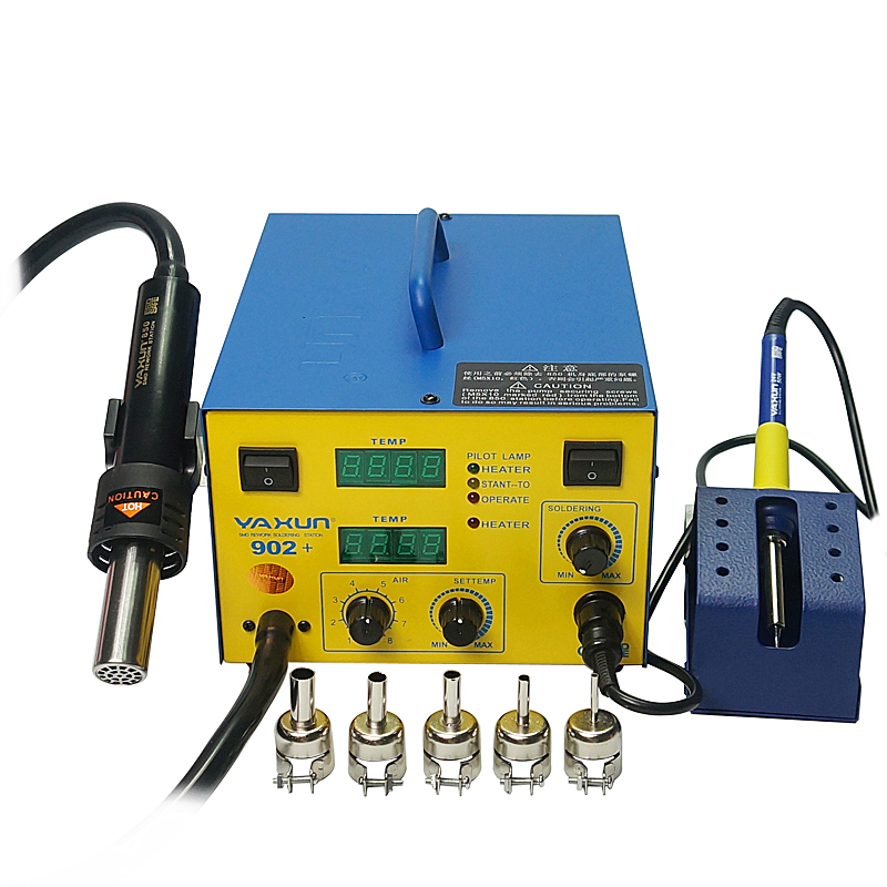 Паяльная станция YAXUN YX-902D – обзор и цена Hot Air Rework Station