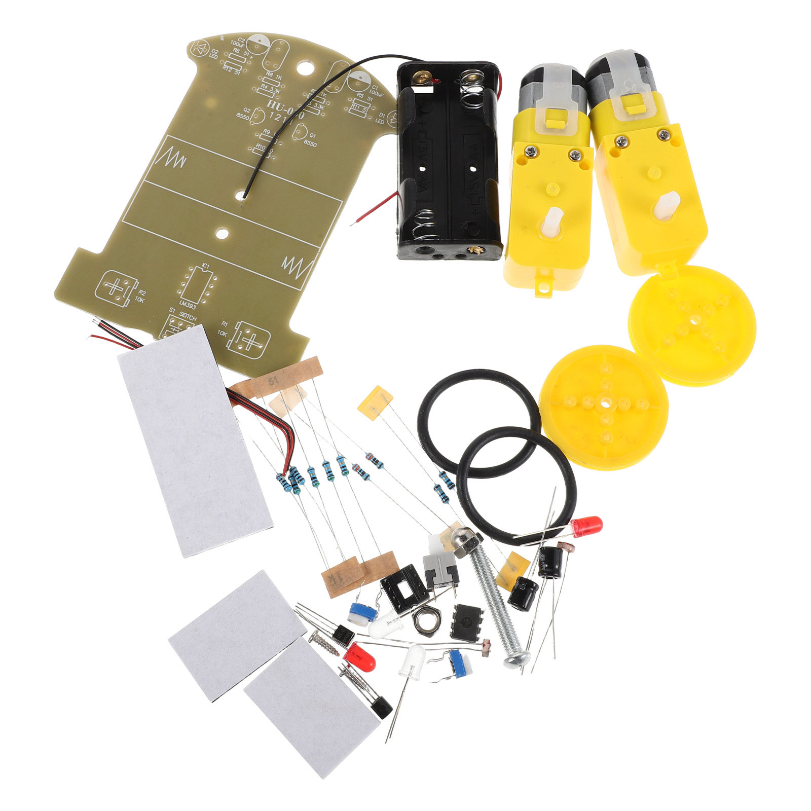 Набор для сборки робота-автомо – обзор и цена Diy Electronics Soldering Kit