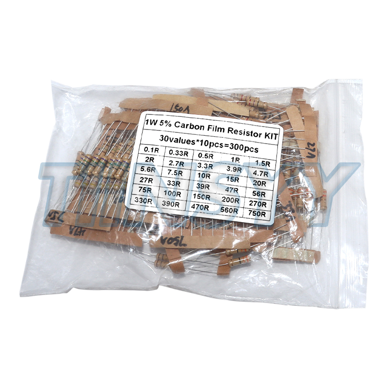 Набор резисторов 300 шт., 1 Вт – обзор и цена Diy Electronics Components Kit