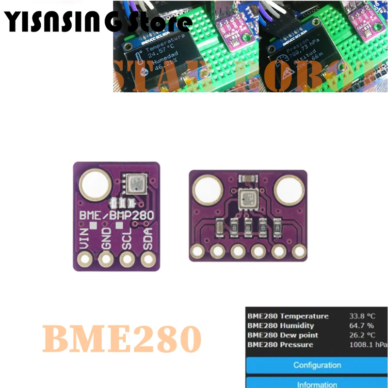 BME280 5 В 3,3 В цифровой датч – обзор и цена Bme280 Humidity Sensor