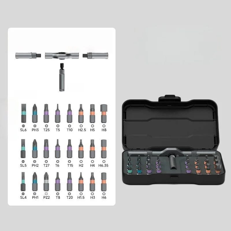Набор мини-отверток с трещотко – обзор и цена Diy Electronics Components Kit