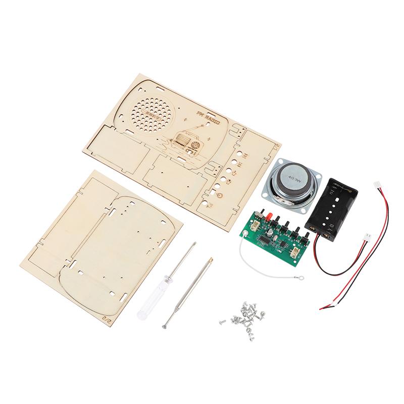 Набор для сборки деревянного F – обзор и цена Diy Electronics Projects For Kids