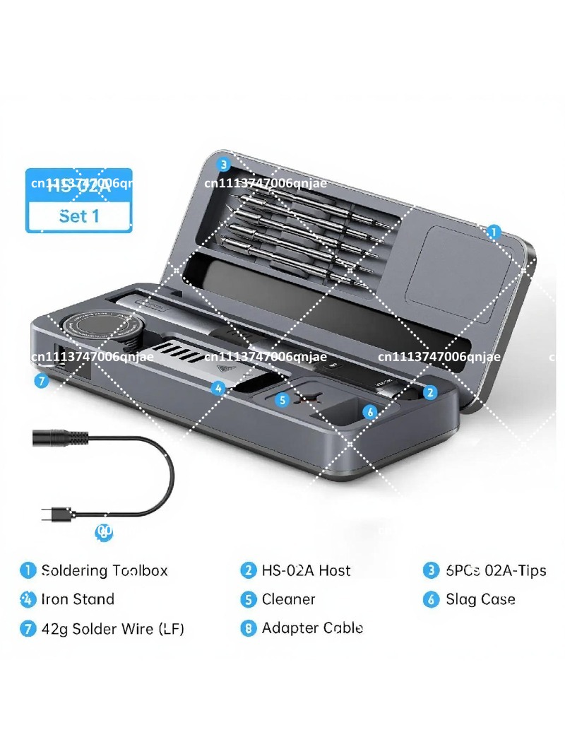 Умная мобильная паяльная станц – обзор и цена Soldering Iron Kit