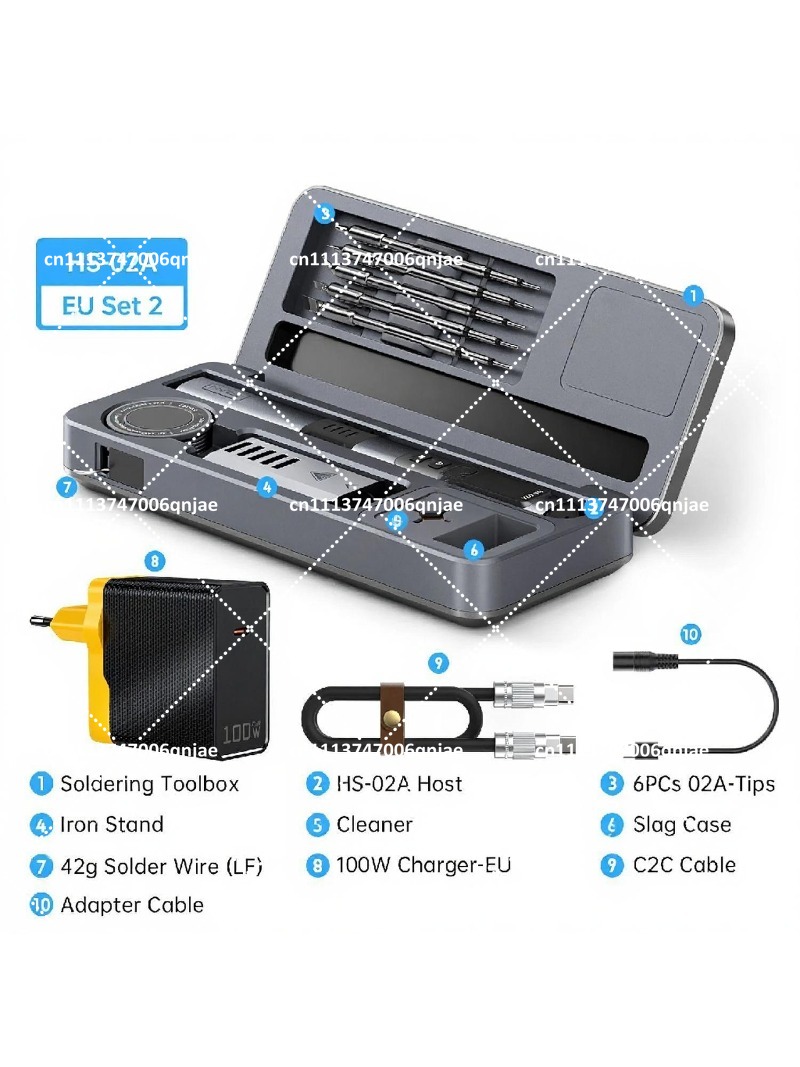 Умная мобильная паяльная станц – обзор и цена Soldering Iron Kit