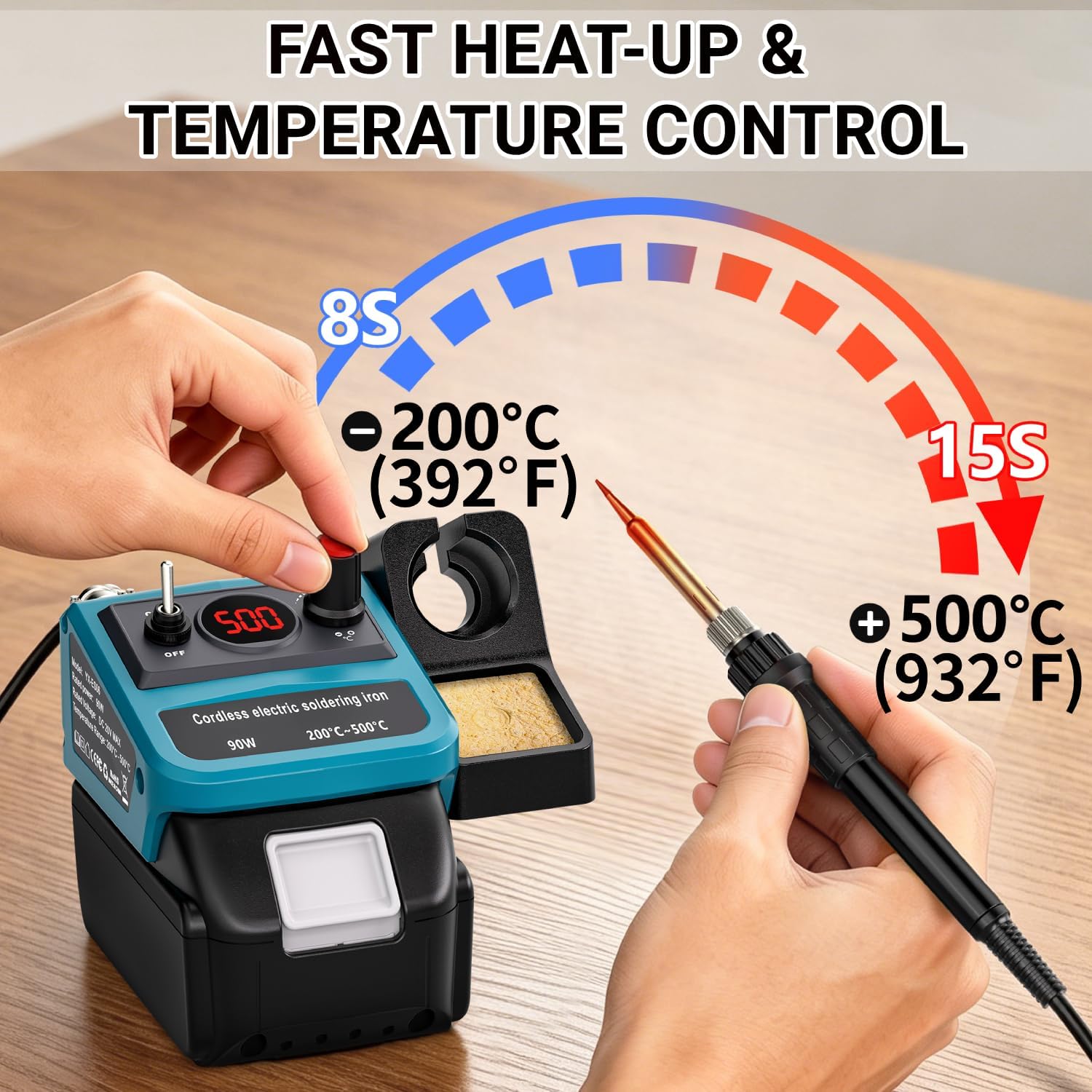 Беспроводной цифровой паяльник – обзор и цена Soldering Iron Kit