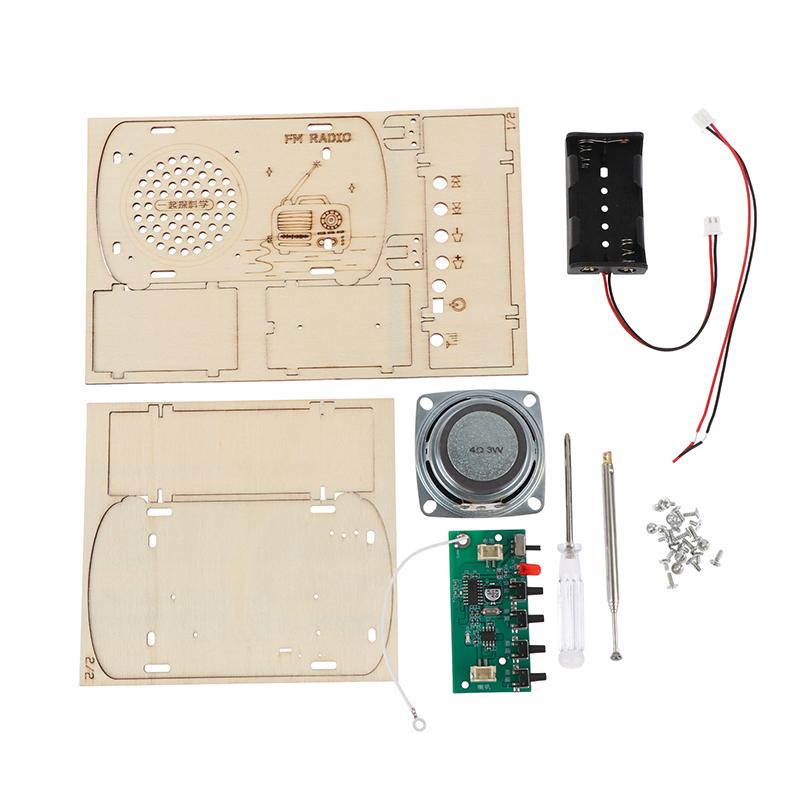 Набор для сборки деревянного F – обзор и цена Diy Electronics Projects For Kids
