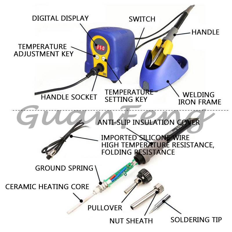 Цифровая паяльная станция FX‑8 – обзор и цена Soldering Iron Kit