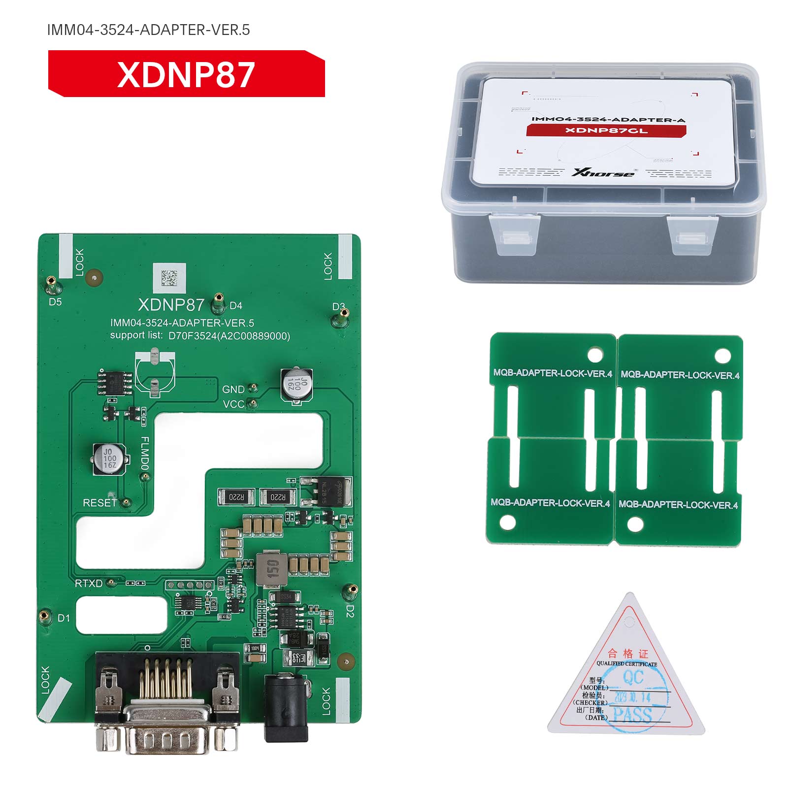 Полный набор адаптеров Xhorse  – обзор и цена Soldering Iron Kit