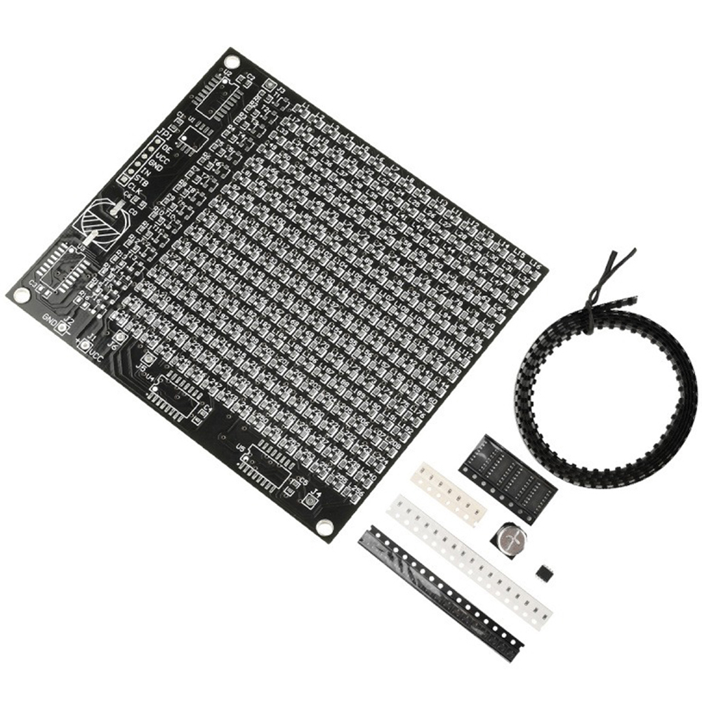 64/256 светодиодный SMD матрич – обзор и цена Diy Electronics Components Kit