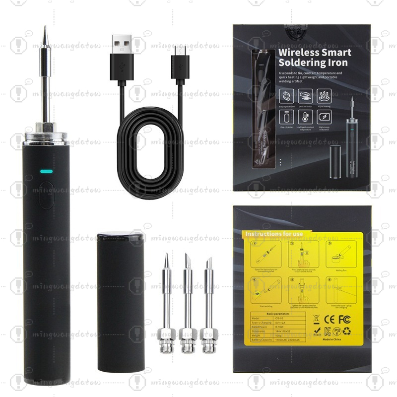 Миниатюрный беспроводной паяль – обзор и цена Soldering Iron Kit