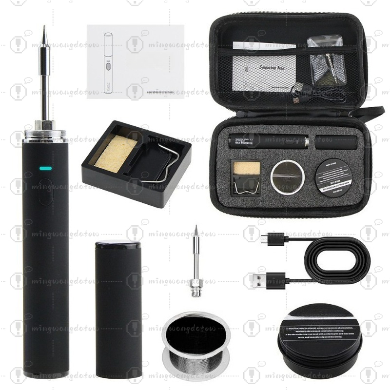 Миниатюрный беспроводной паяль – обзор и цена Soldering Iron Kit